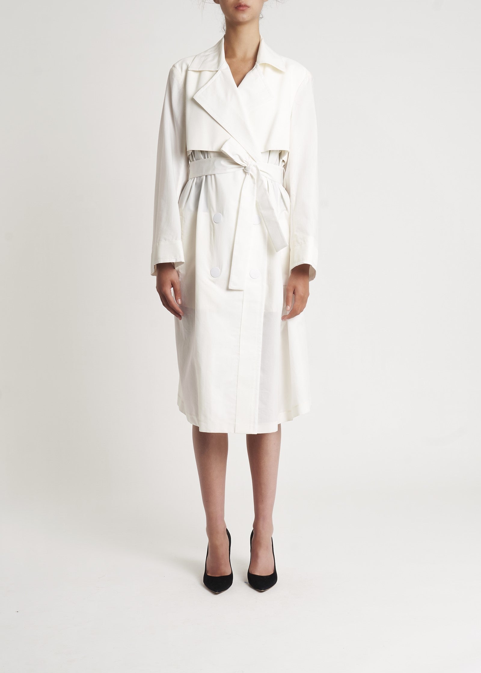 Giorgio armani trench outlet coat